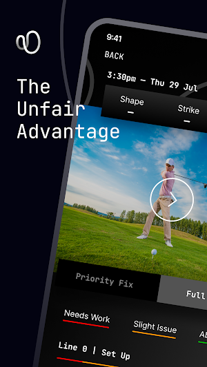 uCOACHu Golf Swing Analyser Screenshot 0