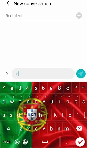 Portuguese Keyboard 2022 Screenshot 0