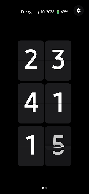 Focus Flip Clock: Aesthetic Screenshot 0
