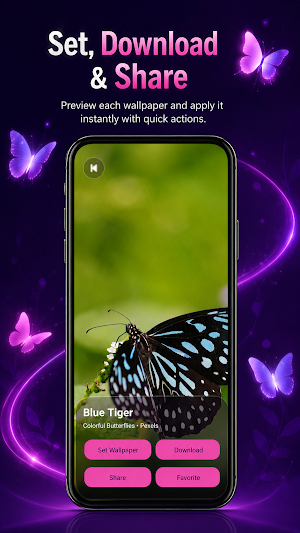 Butterfly Wallpapers Screenshot 3