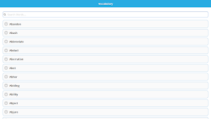 Vocabulary Screenshot 2