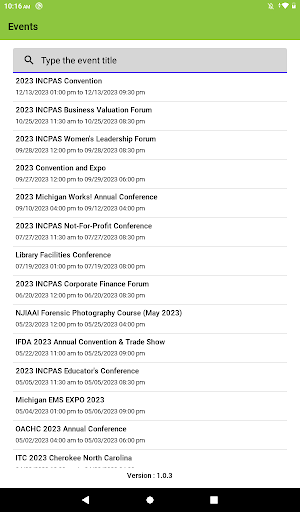 ScanAttend by Results at Hand Screenshot 3