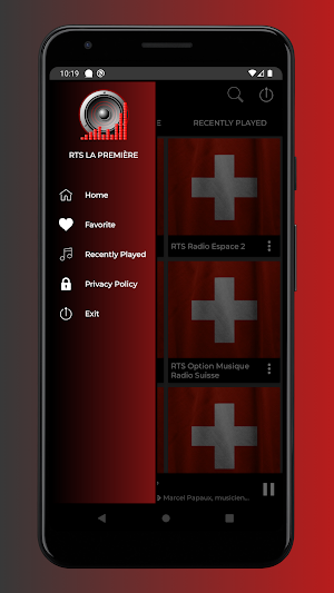 RTS La Première Radio App Screenshot 2