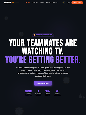 Goated Sports Training Screenshot 3