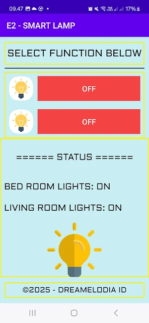 E2 - SMART LAMP Screenshot 3