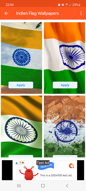 Indian Flag Wallpapers Screenshot 3