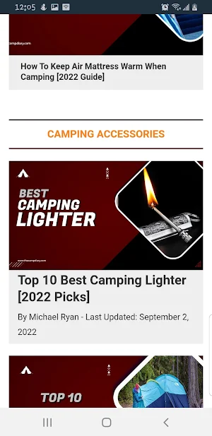 Camp Diary Screenshot 2