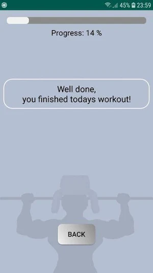 Russian Fighter Pull-Up Progra Screenshot 2