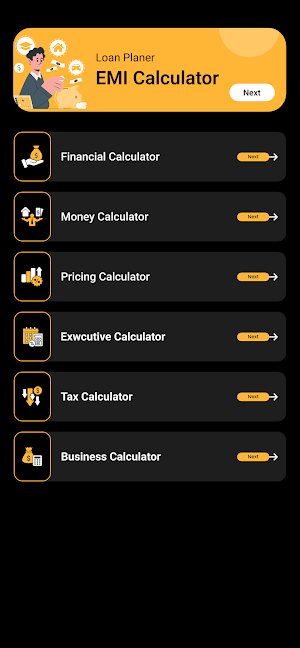 CashLoan - Loan EMI Calculator Screenshot 1