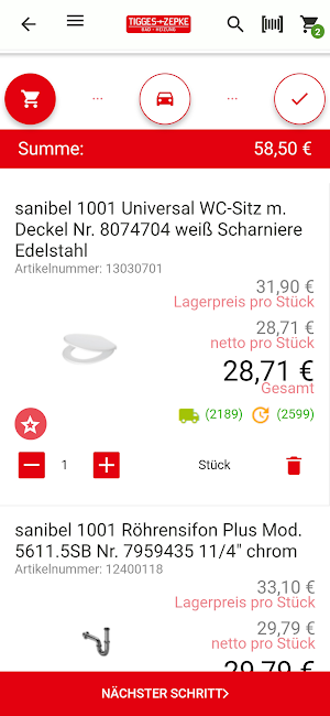 Tigges + Zepke Screenshot 2