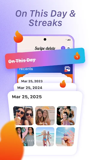 Swipe Delete: Photo Cleaner Screenshot 2