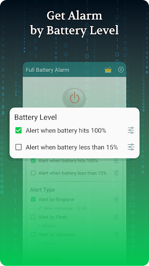 Safe Battery Full Charge Alarm Screenshot 3