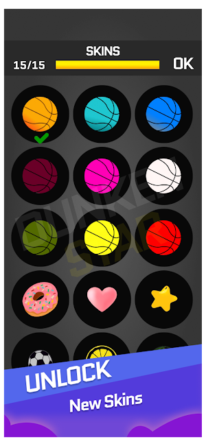 Hoop Shot Dunk mini basketball Screenshot 2