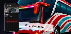 MOD BUSSID Jetbus Screenshot 1