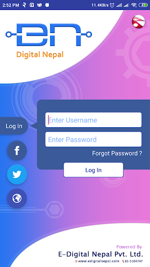 Digital Nepal  Teacher App Screenshot 0