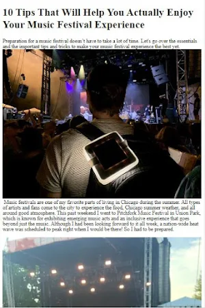 How to Enjoy a Festival Screenshot 0