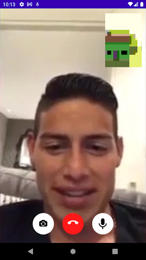 James Rodriguez Video Call Screenshot 0