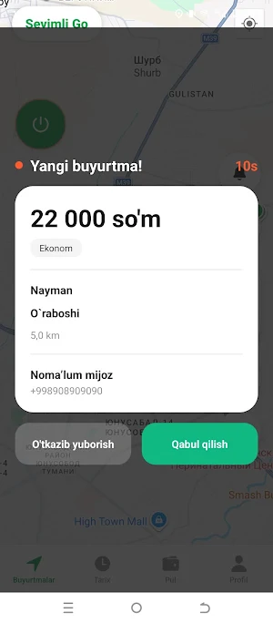 Sevimli Go Driver Screenshot 0