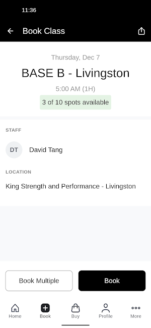 King Strength and Performance Screenshot 2