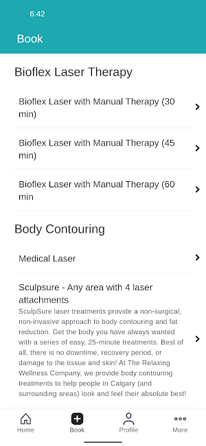 Relaxing Wellness Screenshot 1