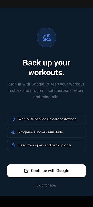SteadyForge: Workout Tracker Screenshot 3