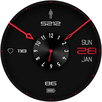 Analog Centr 03 Watch face
