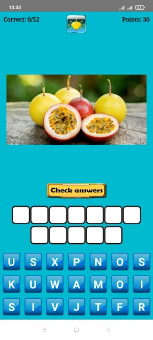 Guess The Fruit Name Screenshot 1