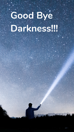Flashlight Simple torch app Screenshot 2