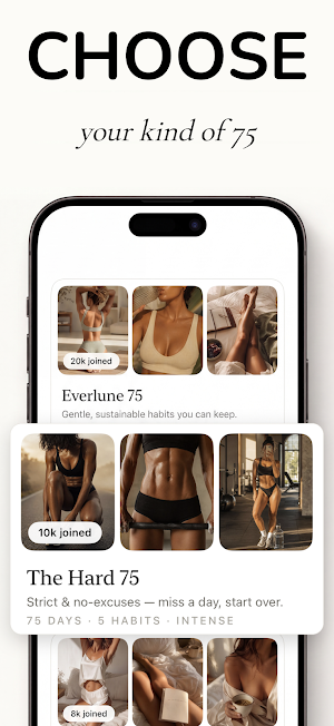 Bodyframe: 75 Soft & Hard Screenshot 2
