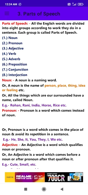 Basic English Grammar Screenshot 3
