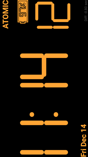 Clock Seconds Pro + Widget Screenshot 0