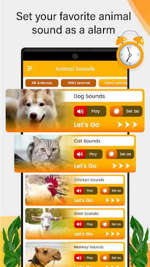 Animal Sounds Animal Ringtones Screenshot 1