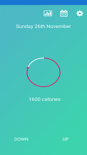 Simple Tap Calorie Counter Screenshot 0