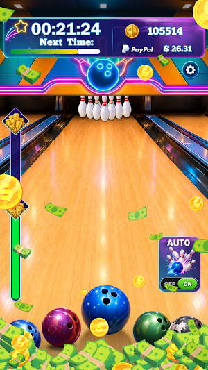 Bowling Ball - REAL MONEY GAME Screenshot 0