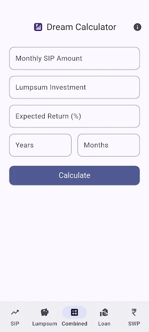 Dream Calculator Screenshot 2