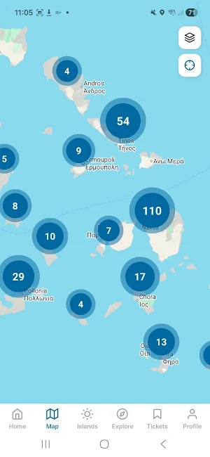Greek Island Buses - Passenger Screenshot 2