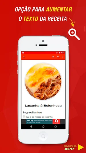 Receitas de Domingo Screenshot 1