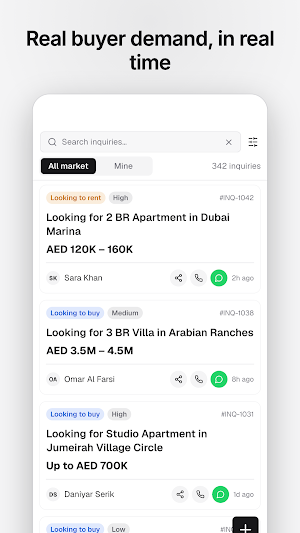 iMatch – Real Estate Matching Screenshot 1