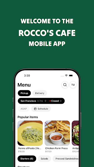 Rocco's Cafe Screenshot 0