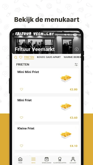 Frituur Veemarkt Screenshot 1