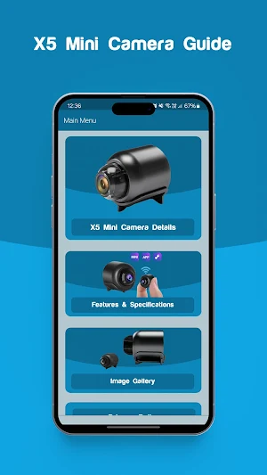 X5 Mini Camera Guide Screenshot 0