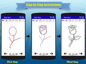 How to Sketch Flowers Step by Step Screenshot 3
