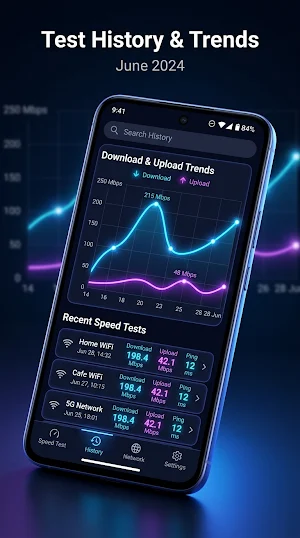 SwifTest 5G Internet Speed Screenshot 2