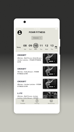 POWR Fitness Screenshot 2