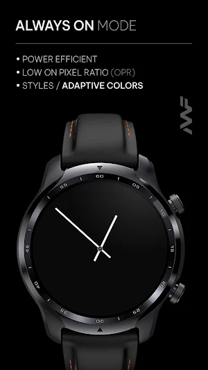 Awf UX Analog - watch face screenshot 4