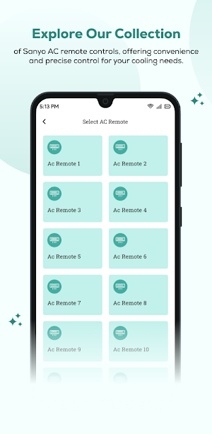 Smart AC Remote for Sanyo Screenshot 2