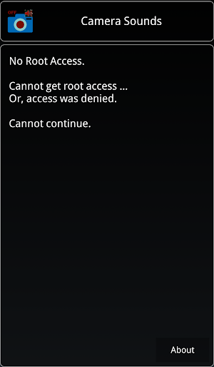 Camera Sound [ROOT] Screenshot 0