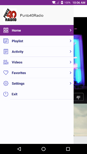 Punto40Radio Screenshot 0