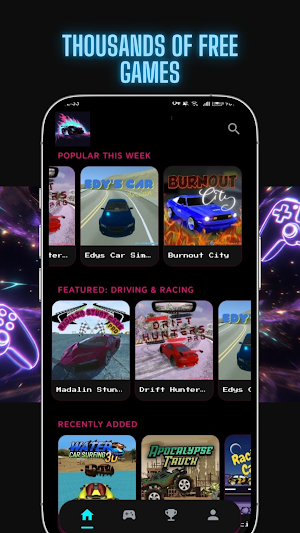 NitroRush: Car Racing Games Screenshot 2