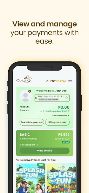 Client Portal Screenshot 2